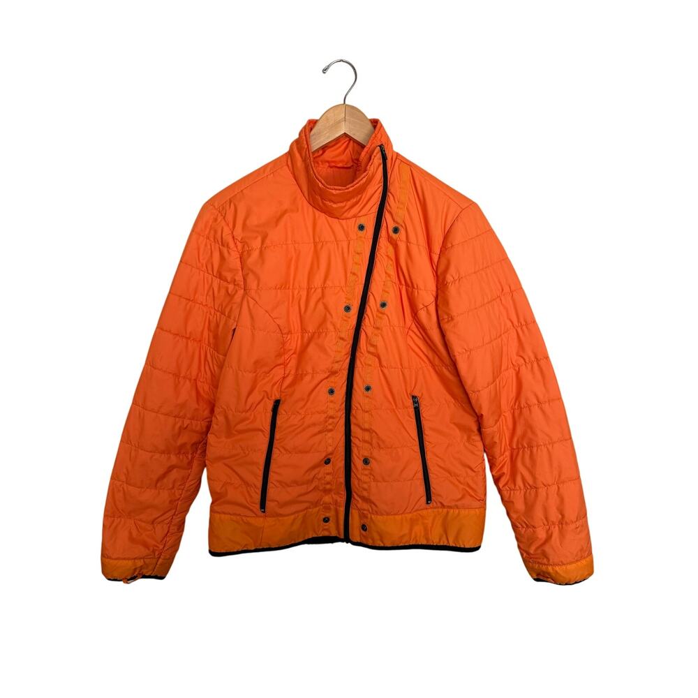 BMW Motorrad TourShell Waterproof Full Zip Motorcycle Jacket Women’s 42 L Orange